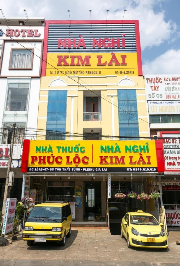 Nha Nghi Kim Lai - Doi Dien Benh Vien Tinh Gia Lai -132 Ton That Tung Плейку Экстерьер фото