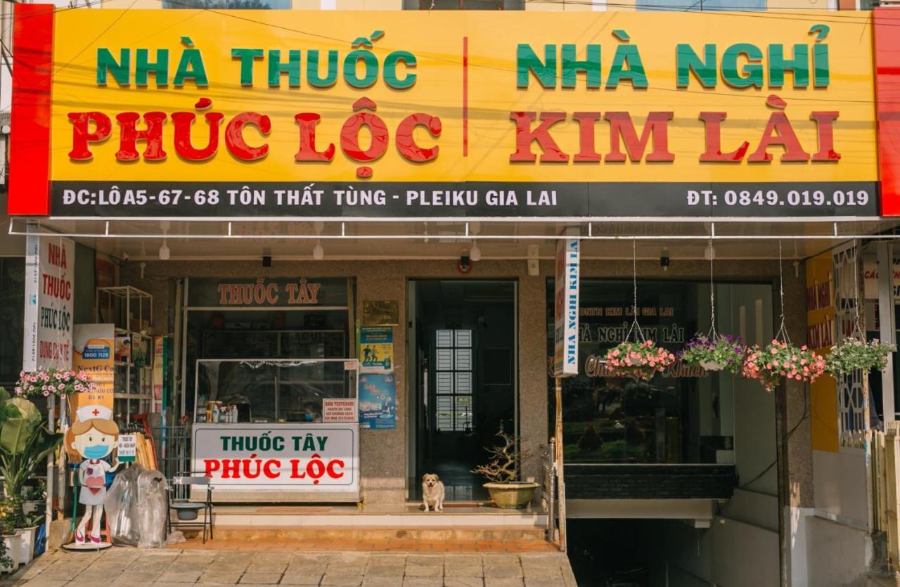 Nha Nghi Kim Lai - Doi Dien Benh Vien Tinh Gia Lai -132 Ton That Tung Плейку Экстерьер фото